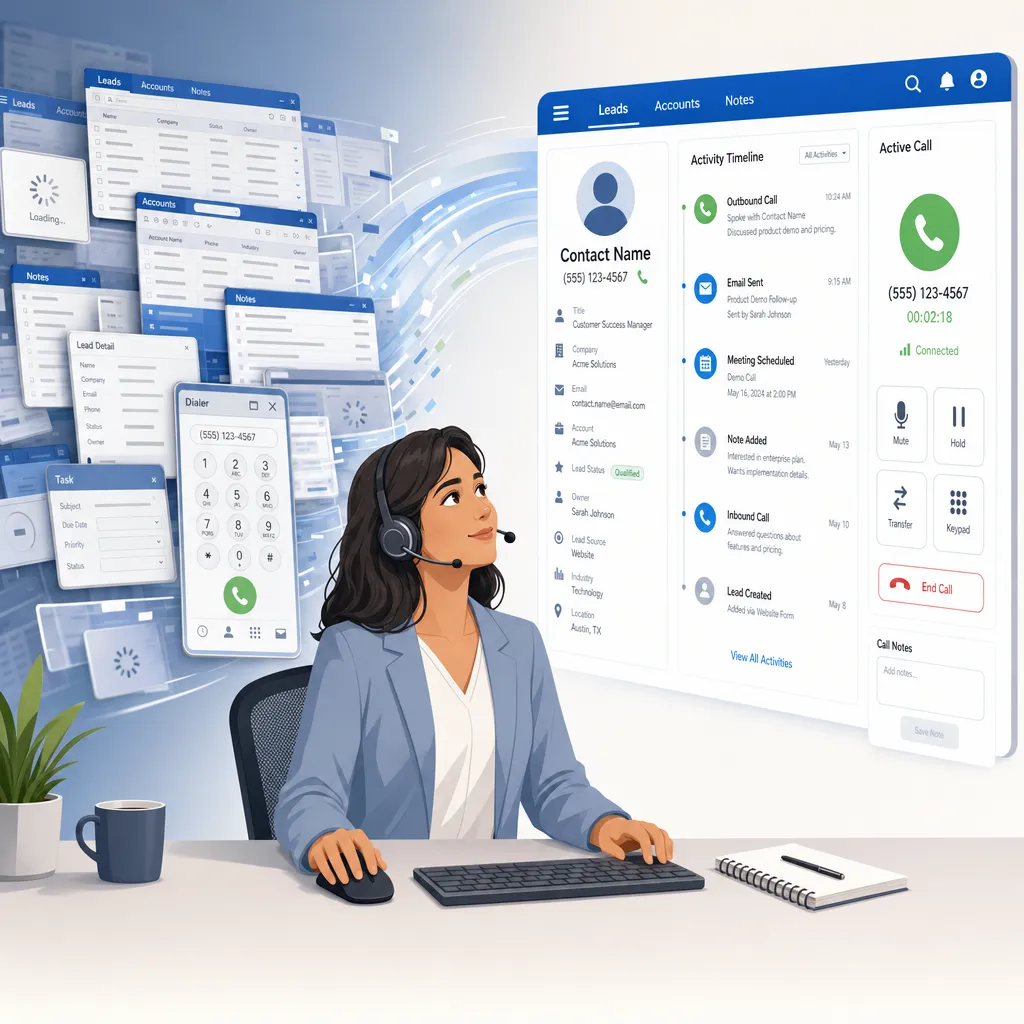 The Operational Pathology of Interface Fragmentation in Salesforce Calling