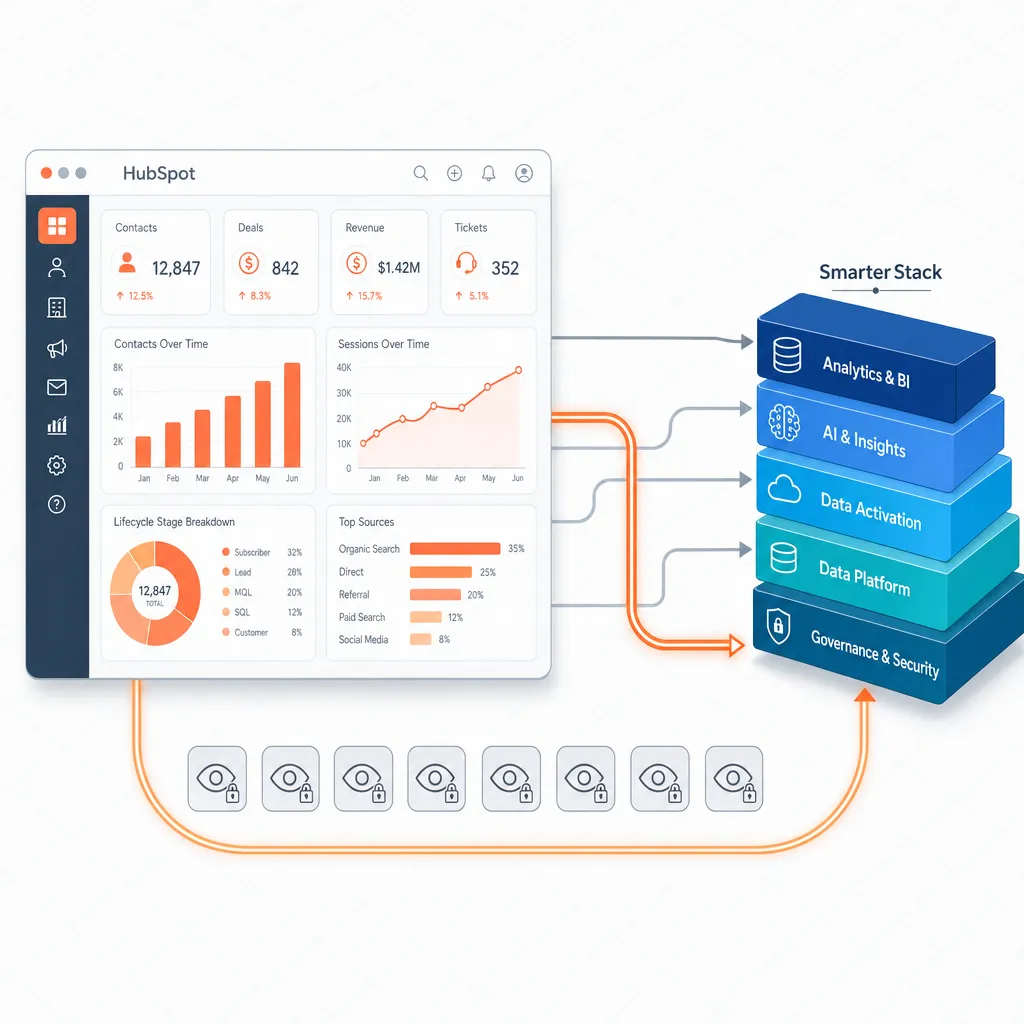 
            
            HubSpot View-Only Workaround Setup
        