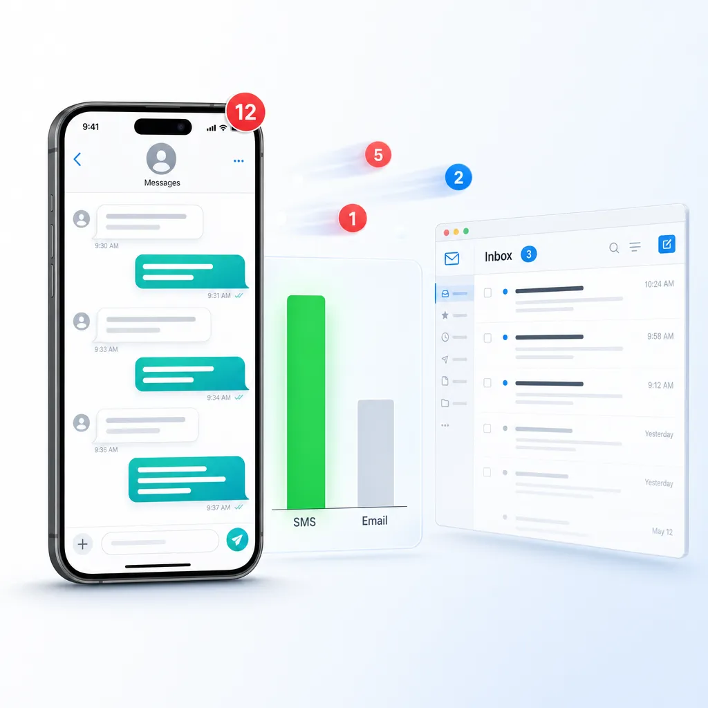 Why SMS Outperforms Email in Engagement