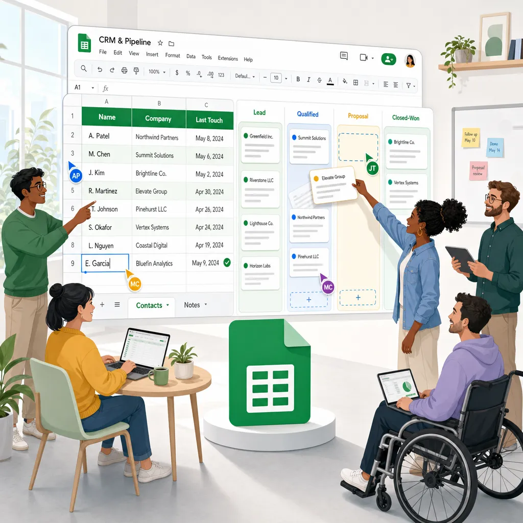 Why Teams Still Rely on Google Sheets for CRM in 2025