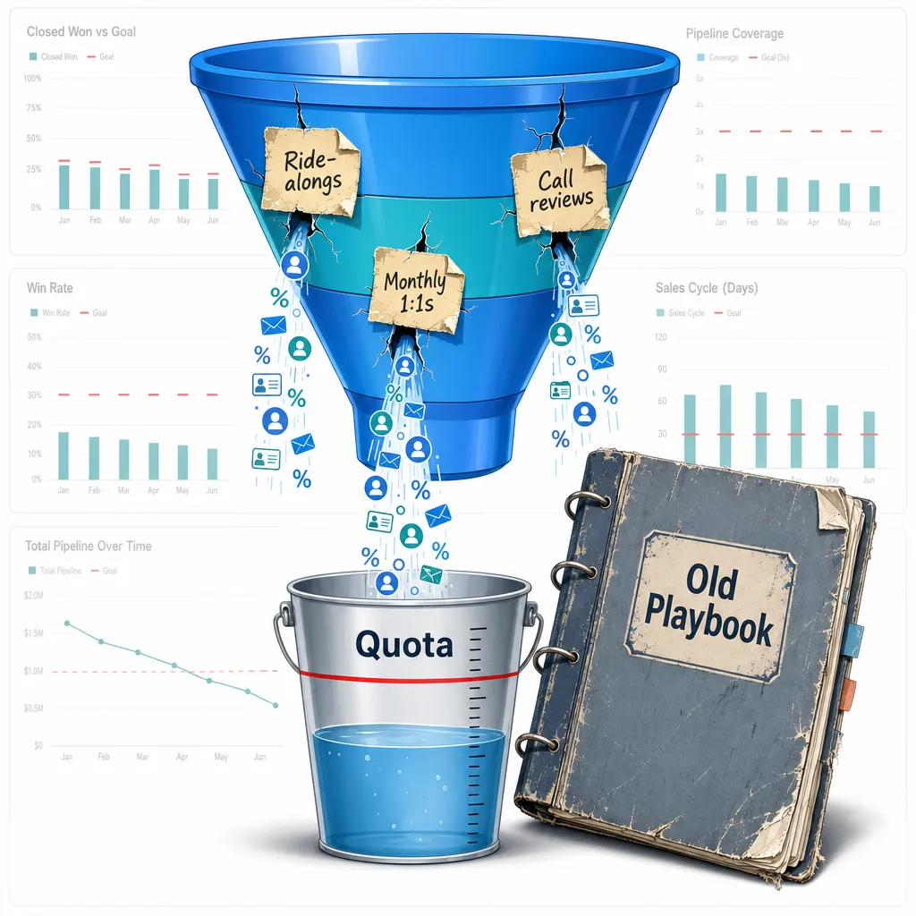 Why Traditional Sales Coaching Fails: The Statistics Behind the Problem
