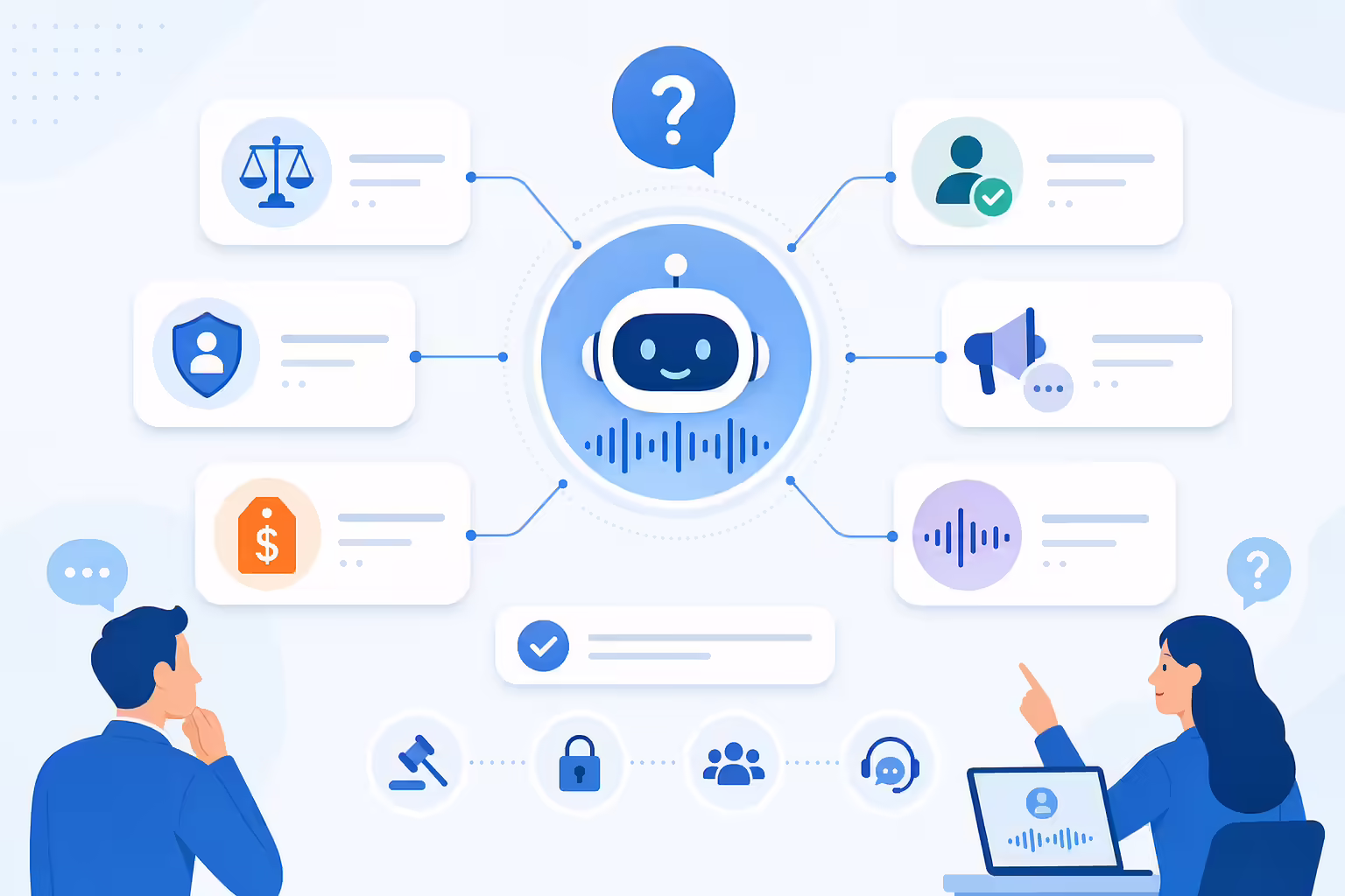 AI voice FAQ hub for sales operations decisions