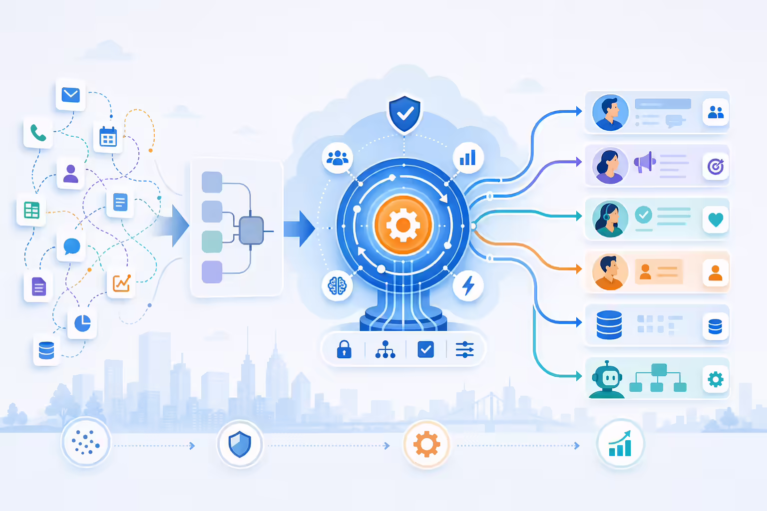 Future-proof revenue engine connecting GTM tools and workflows