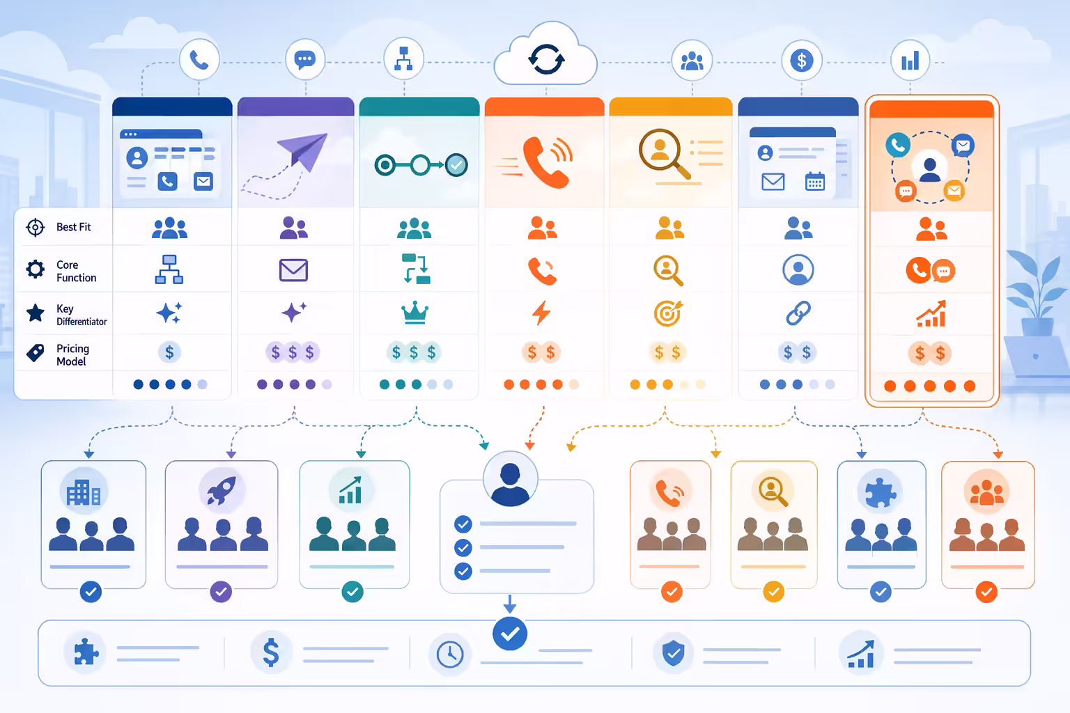 Sales dialer alternatives compared by workflow fit and CRM integration
