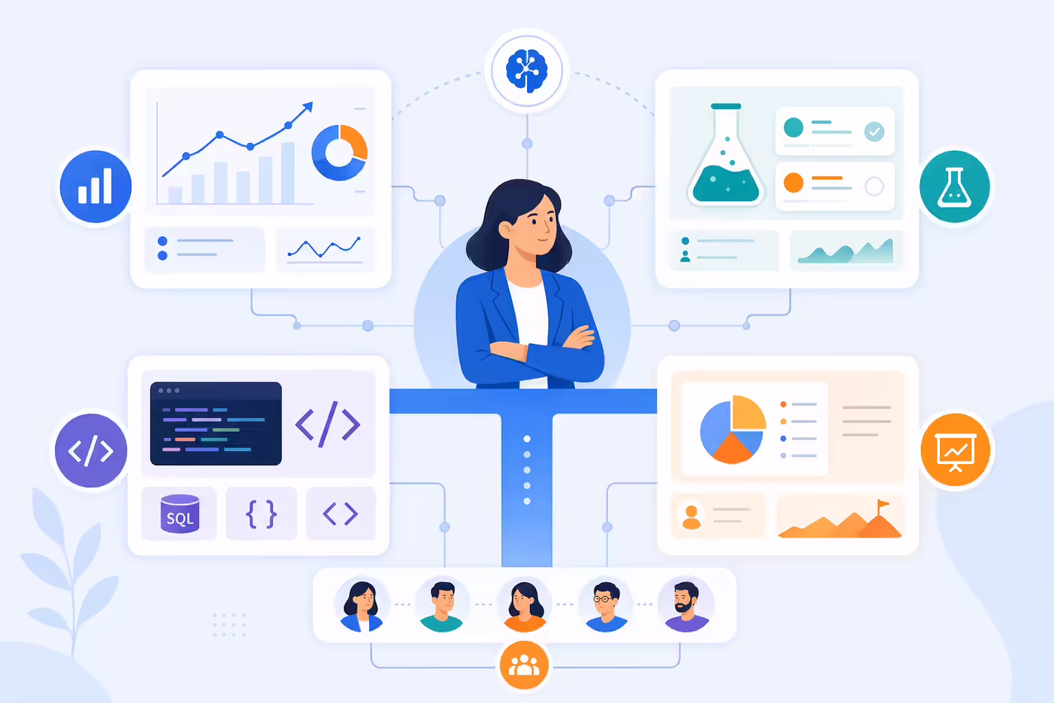 Growth manager skills toolkit with analytics and experiments