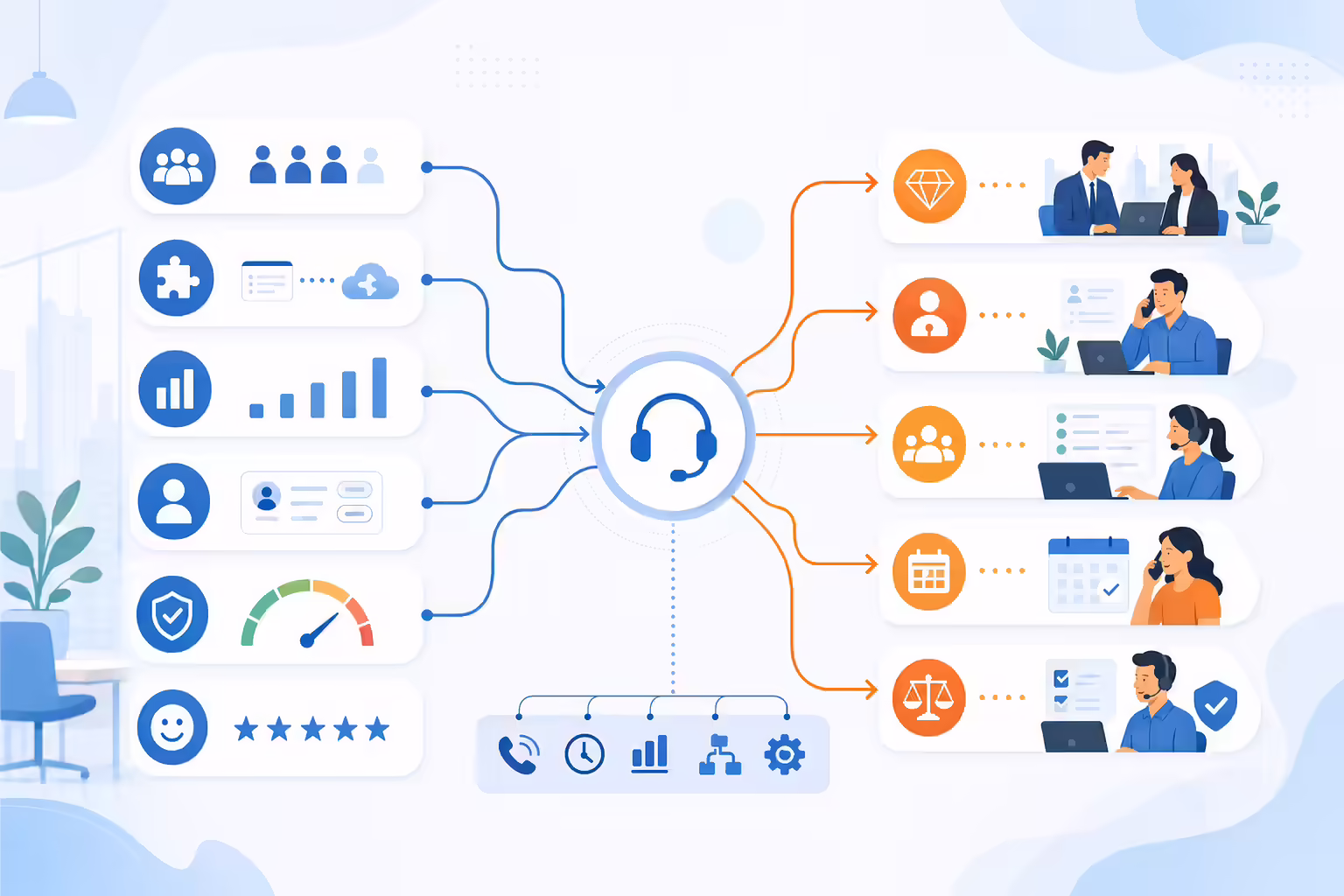 Decision workflow for choosing the right sales dialer
