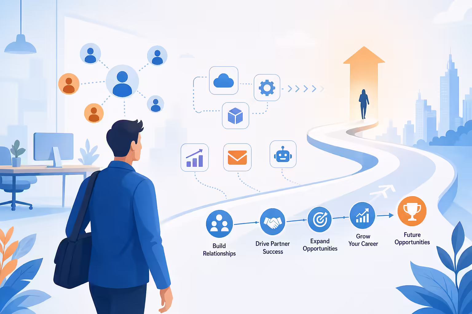 Channel sales career outlook supported by automation and SaaS tools