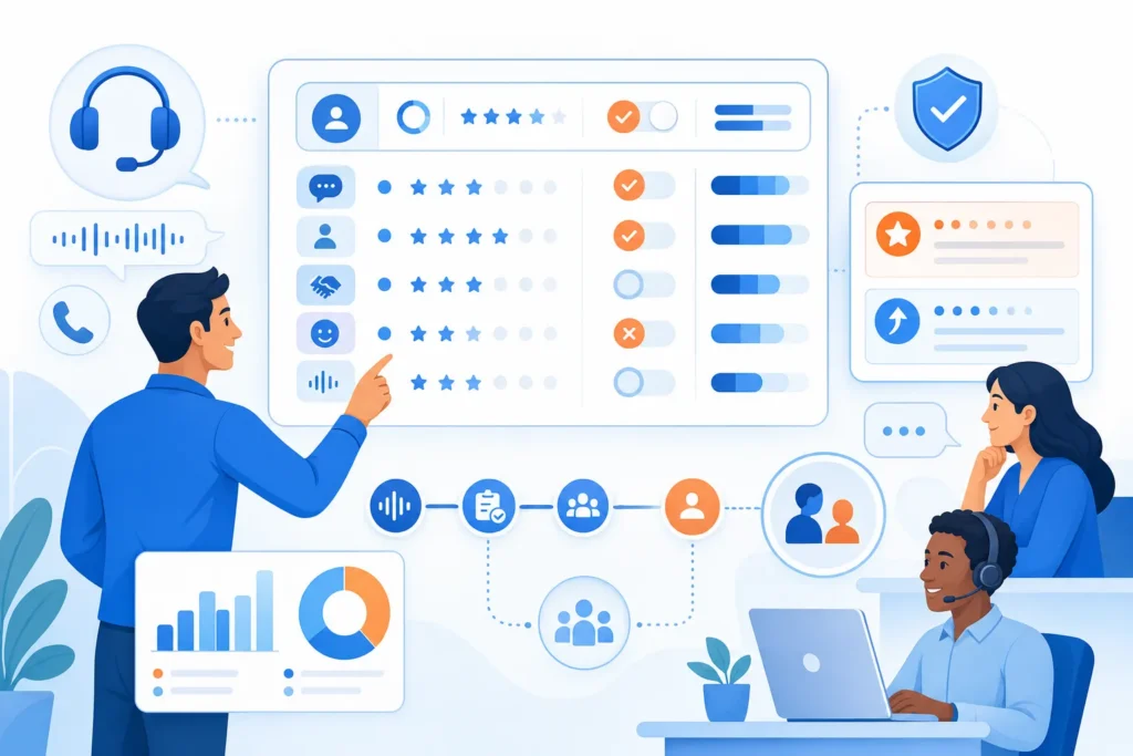 Call Quality Assurance Scorecard Template and Scoring Guide