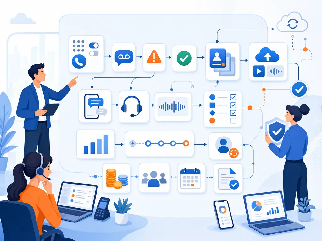 Questions to ask in Koncert alternative demos answer common buyer questions with a concise visual summary illustration