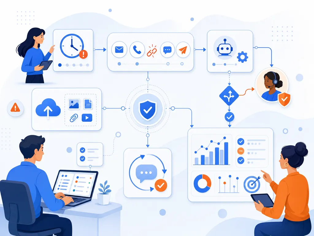 Customer engagement mistakes to avoid illustrate the section concept for a B2B sales operations reader illustration