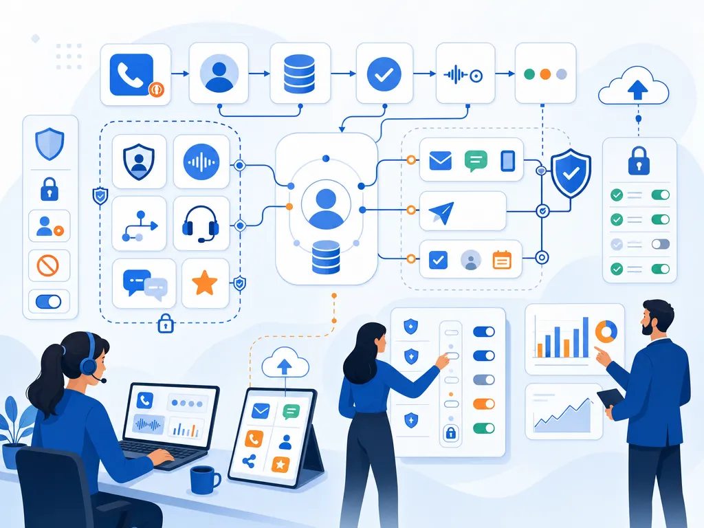 What power dialer features do show compliant workflow guardrails without legal-document imagery illustration