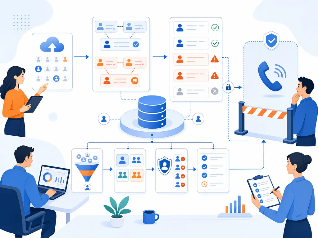 When power dialer software may not fit show compliant workflow guardrails without legal-document imagery illustration