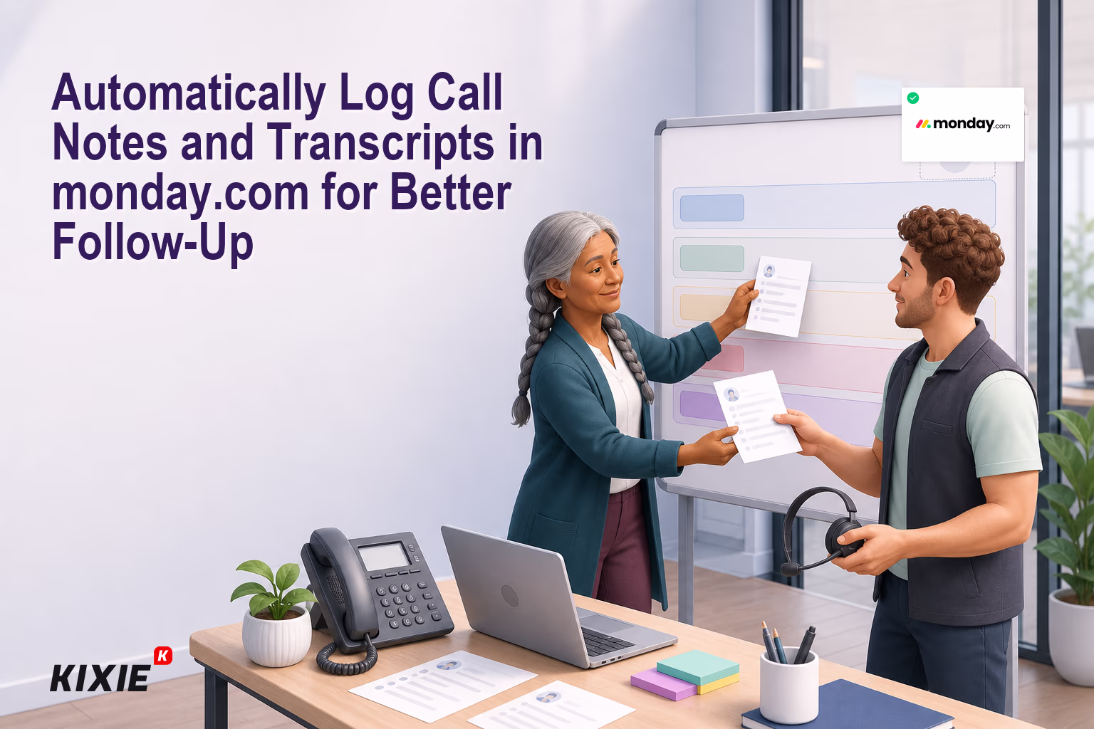 Automatically Log Call Notes and Transcripts in monday.com for Better Follow-Up