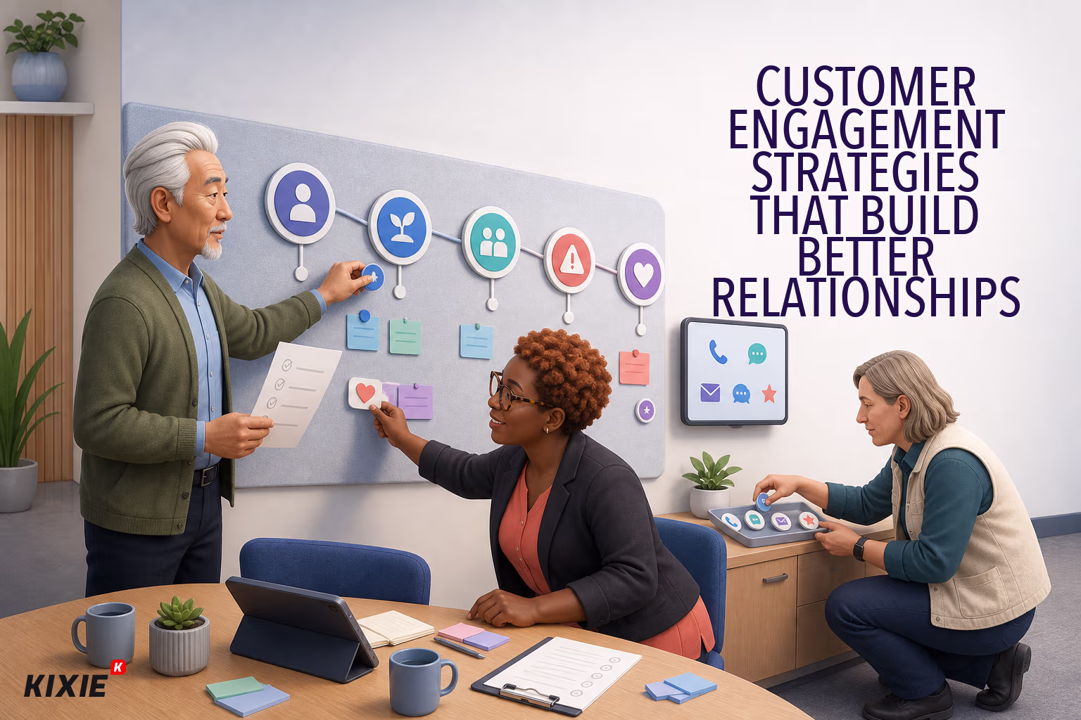 Illustration for Customer Engagement Strategies That Build Better Relationships