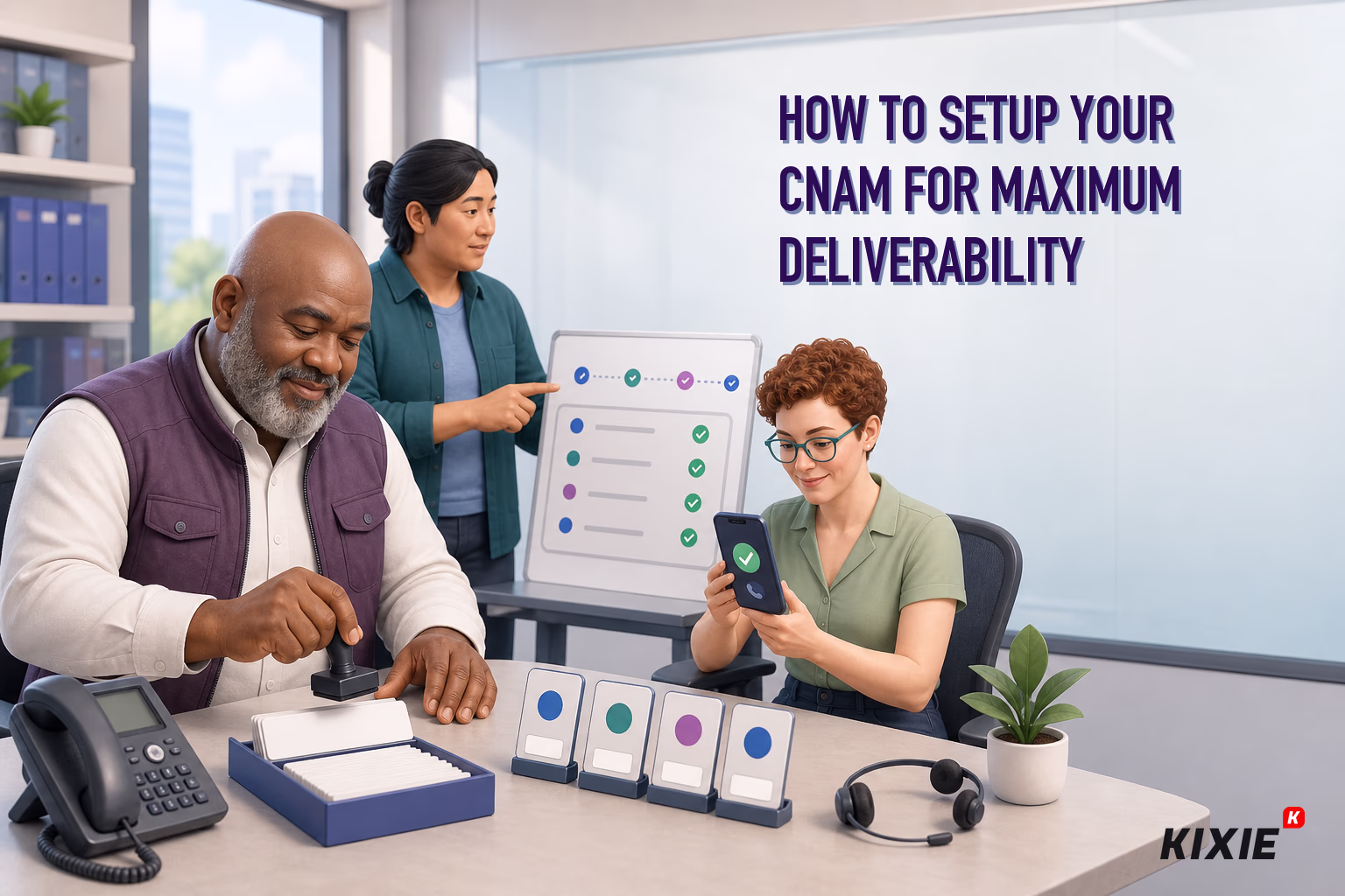 Illustration for How to Setup Your CNAM for Maximum Deliverability