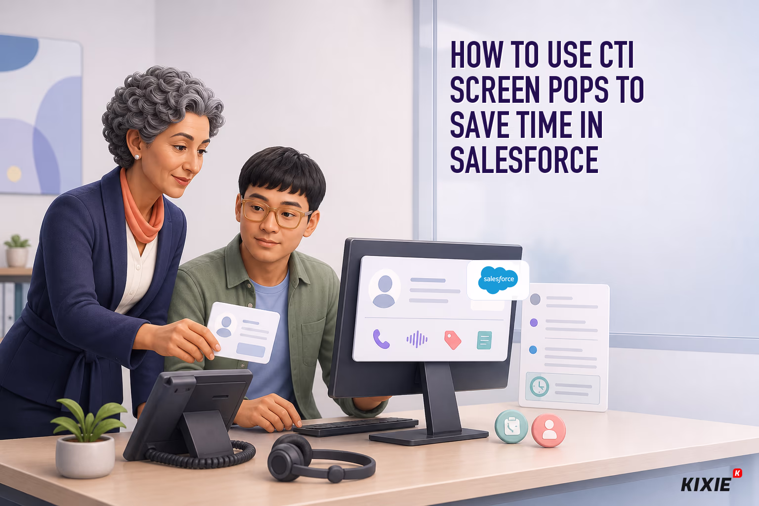 How to Use CTI Screen Pops to Save Time in Salesforce